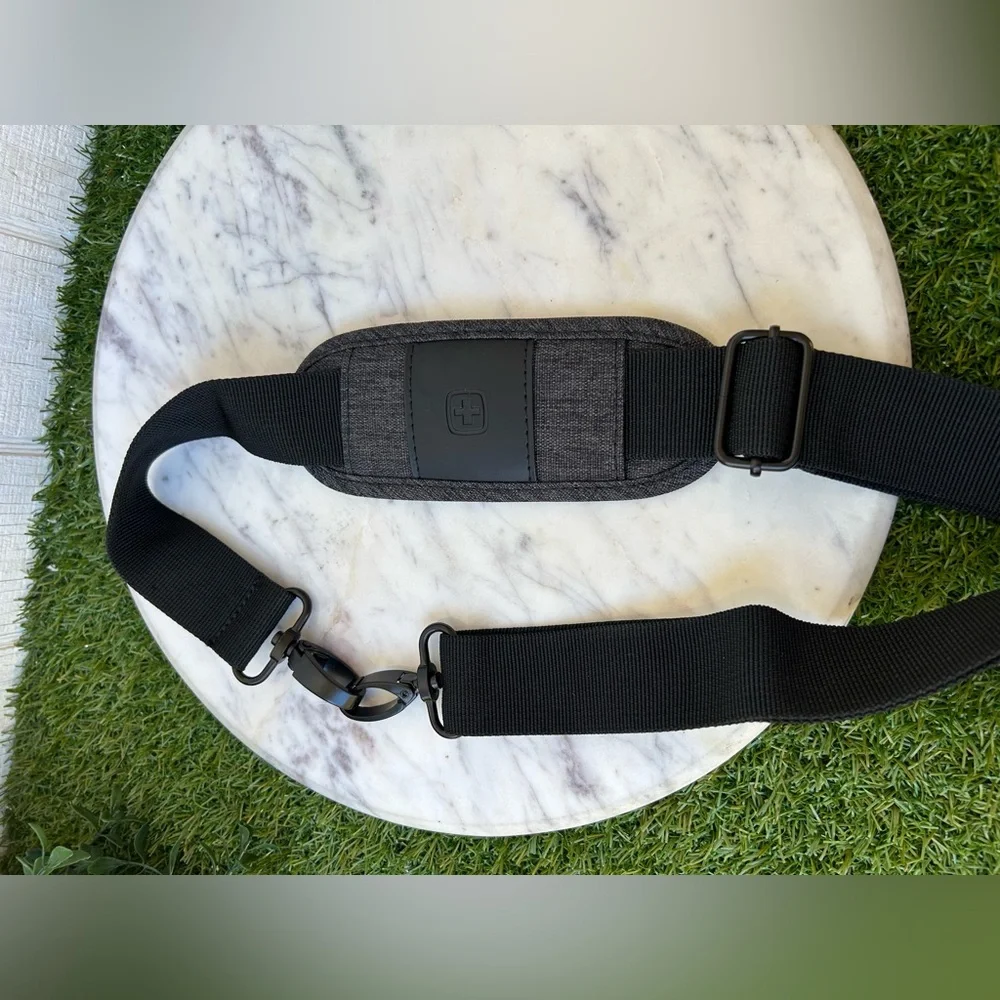 Adjustable Black Crossbody Strap
